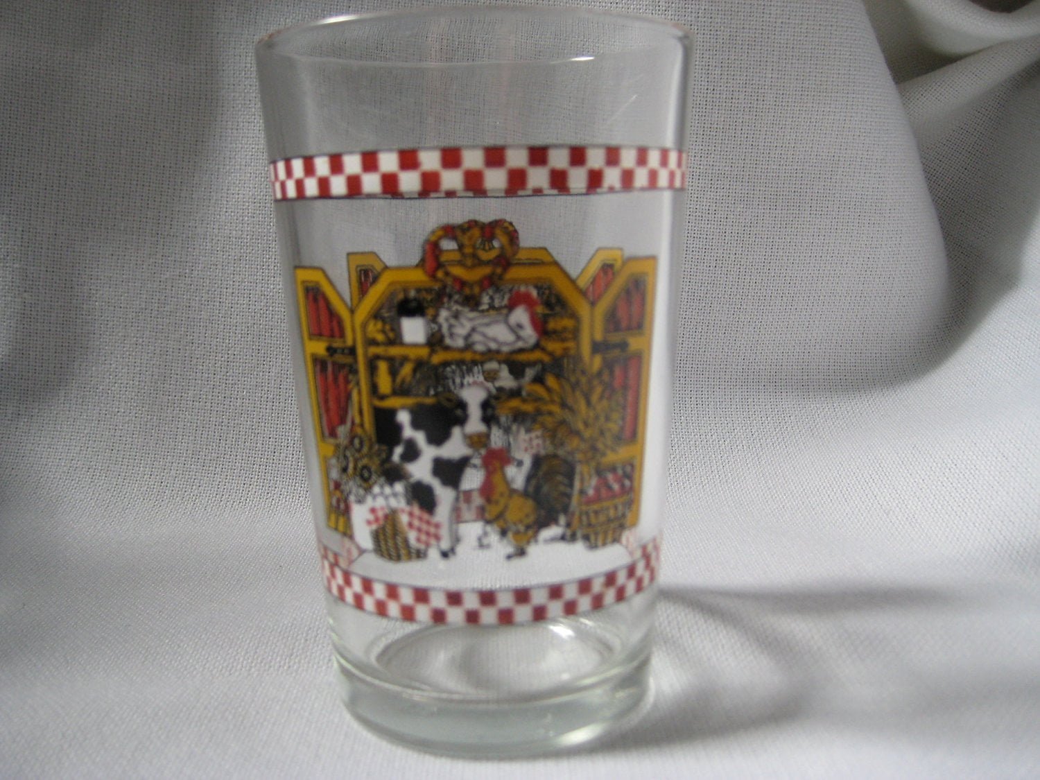 Cow Drinking Glasses A is for Aardvark