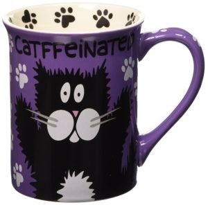 Catffeinated cat-themed coffee mug