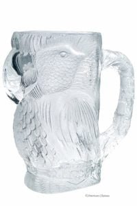 clear pilsner glass parrot