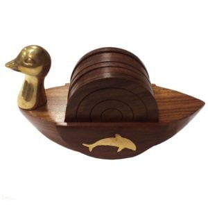 duck shaped coaster holder 2