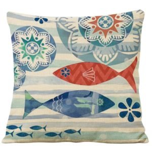 famibay ocean park fish pillow case