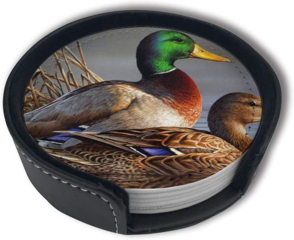 coasters with picture of mallards