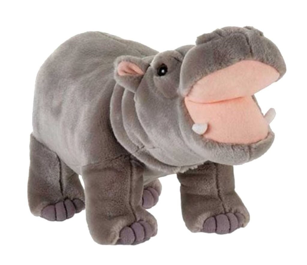 hallmark plush stuffed hippopotamus with sound