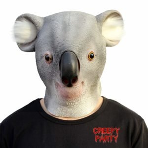 koala latex mask halloween costume