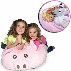 pig bean bag with storage space