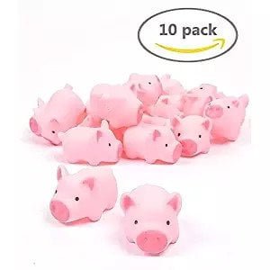 poplay rubber pig 10 pack