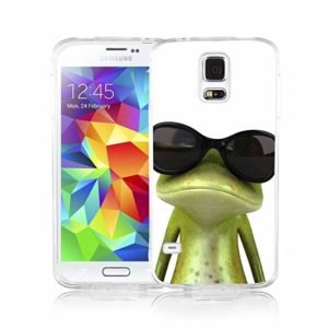 frog with sunglasses cellphone case