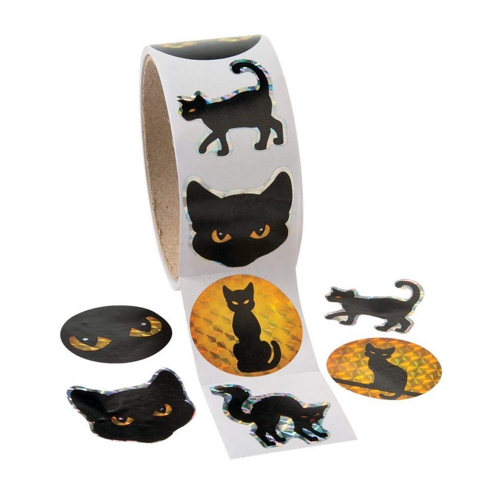 black cat stickers