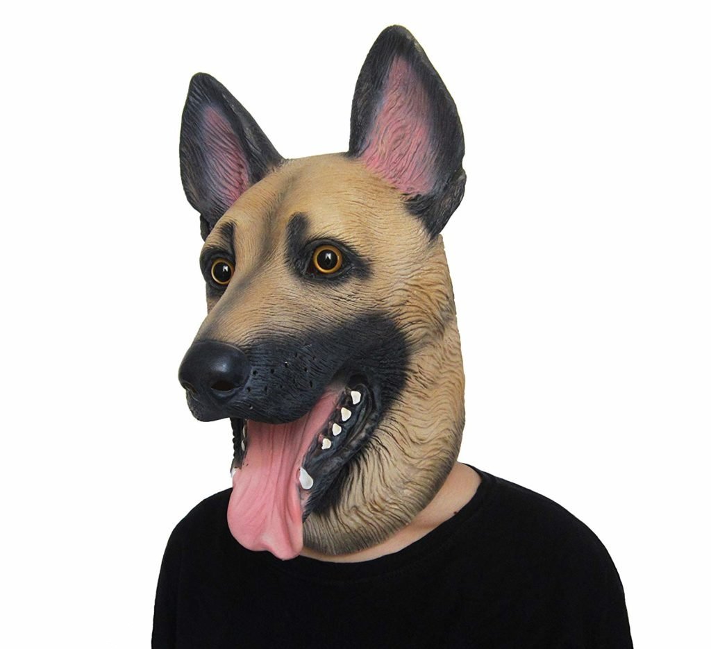 german shepherd face mask