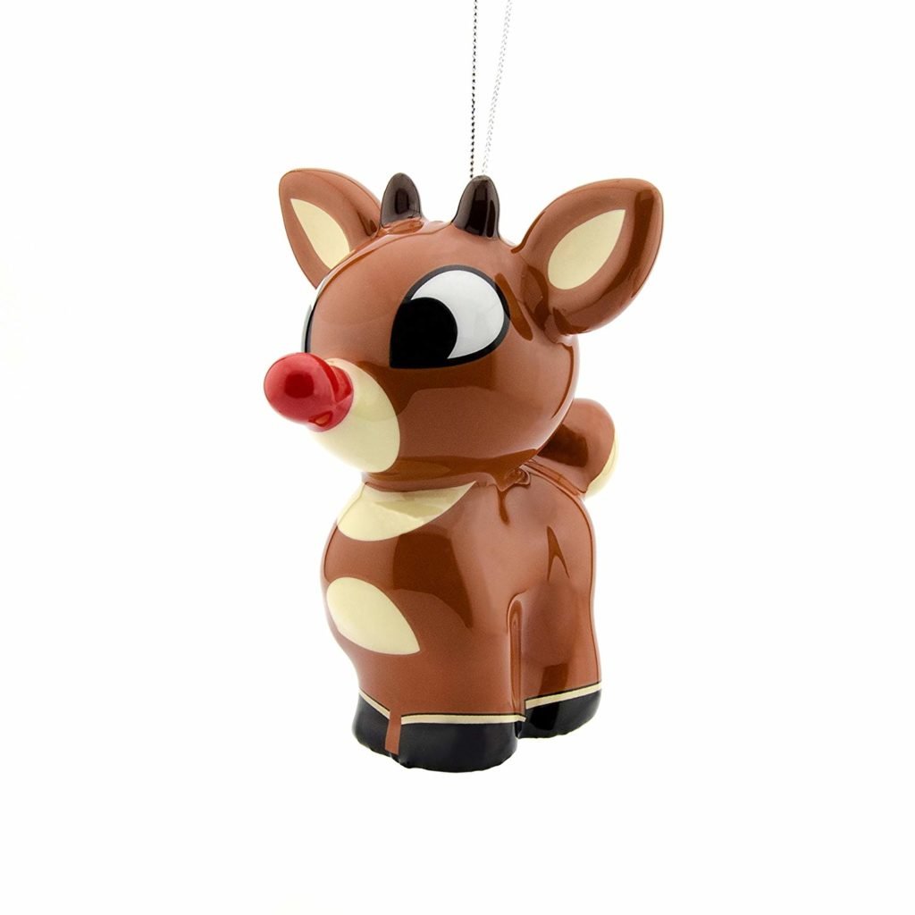 rudolph the reindeer tree ornament for christmas