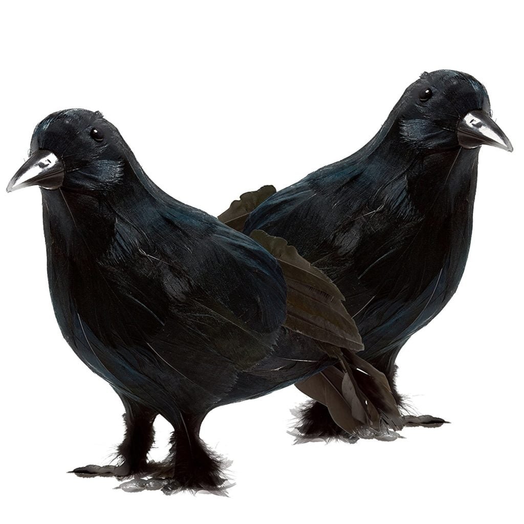 prextex halloween realistic crows