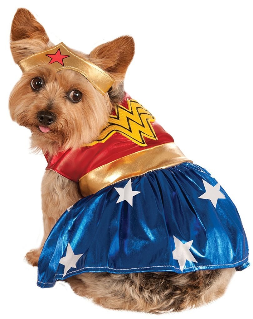 wonder woman dog costume