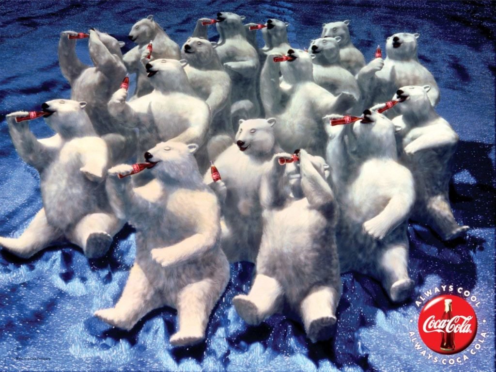 coca cola polar bears jigsaw puzzle