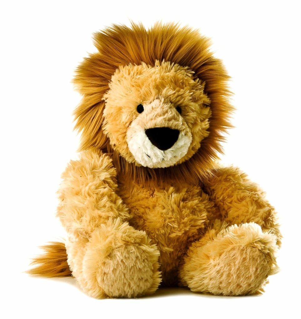 aurora 12 inch stuffed lion