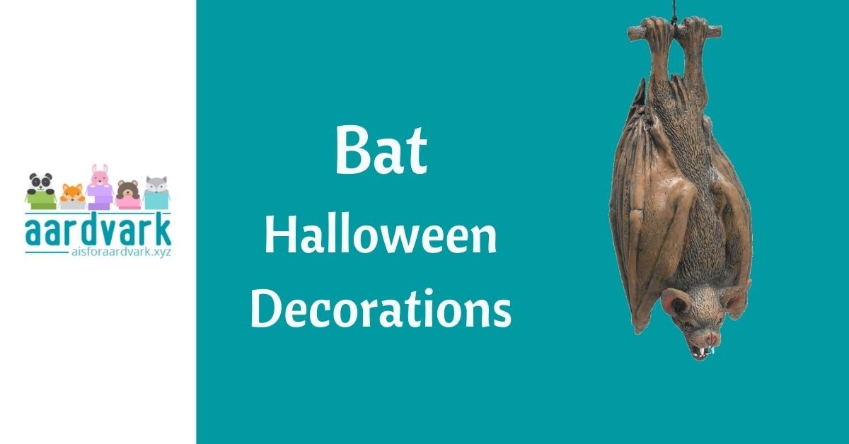 halloween decorations with bats