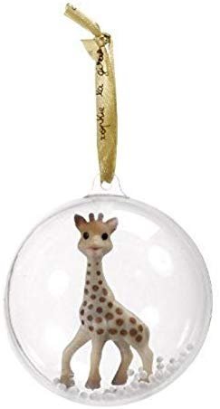 sophie the giraffe christmas tree ornament