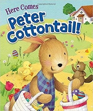 peter cottontail musical board book