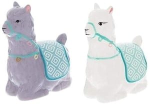 dei llama salt and pepper shakes with turquoise saddles