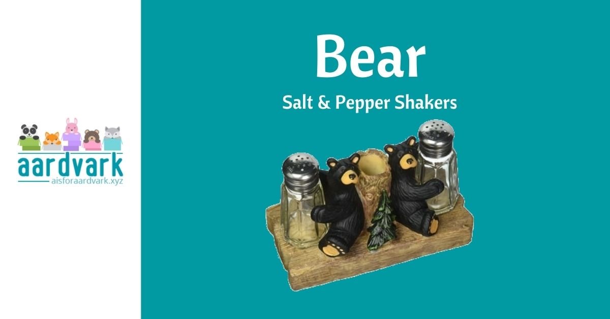 bear salt and pepper