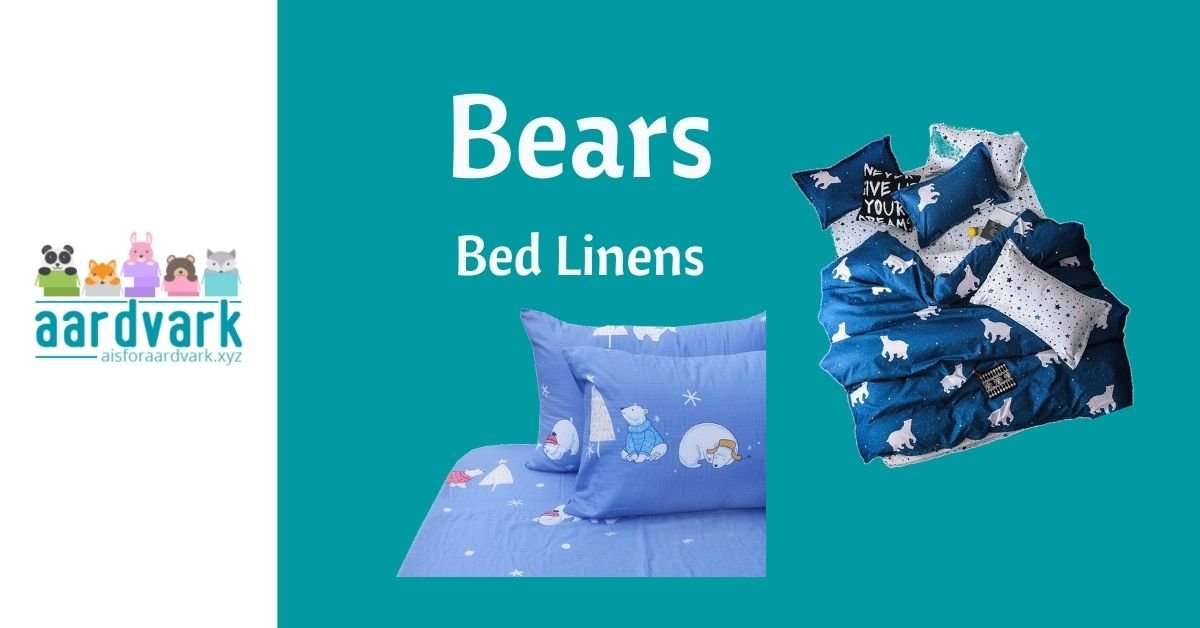 bedclothes with bear