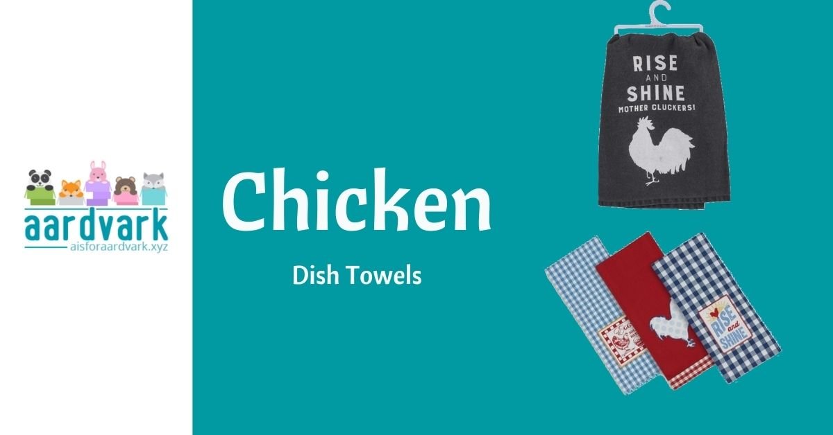 chicken dish towels