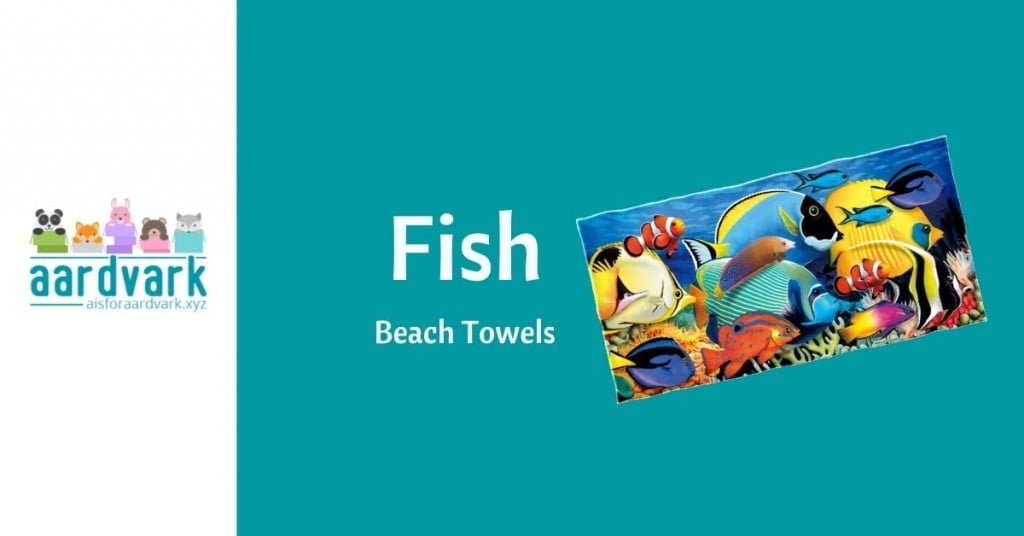 beach towels with ocean life