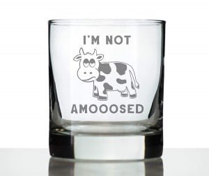 cow whiskey glass