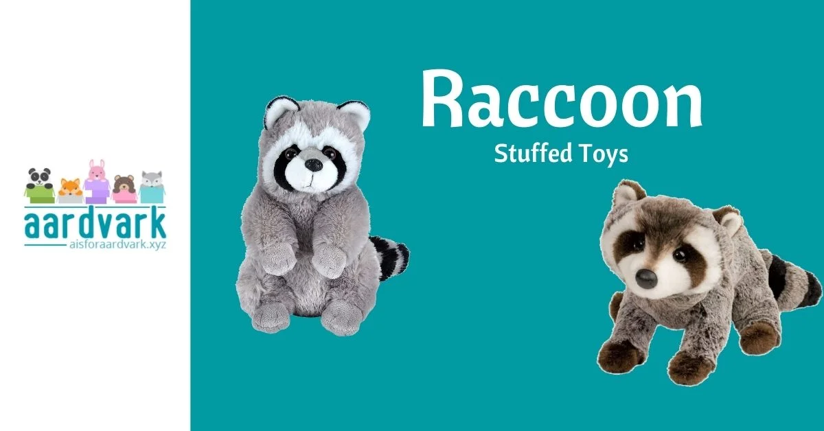 raccoon plushes