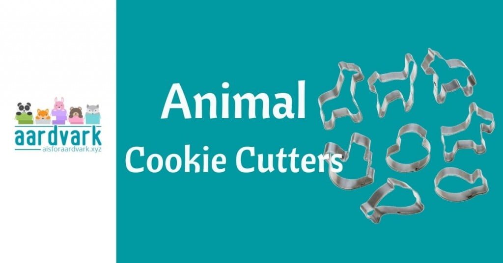 cookie cutters in animal shapes