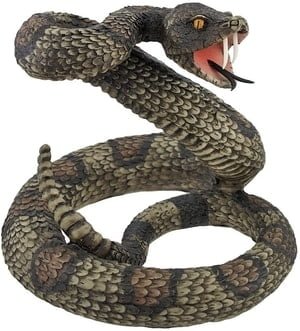 private label striking rattlesnake