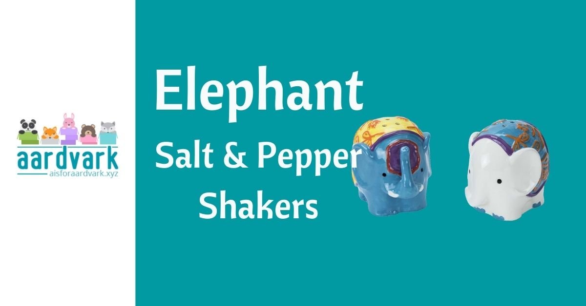 elephant salt and pepper