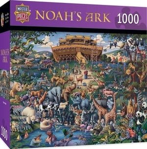 noahs ark 1000 piece puzzle masterpieces