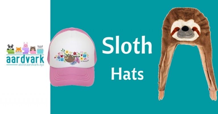 Sloth Hats - A is for Aardvark