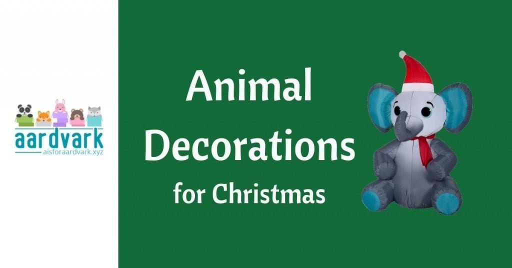 christmas decorations of animals