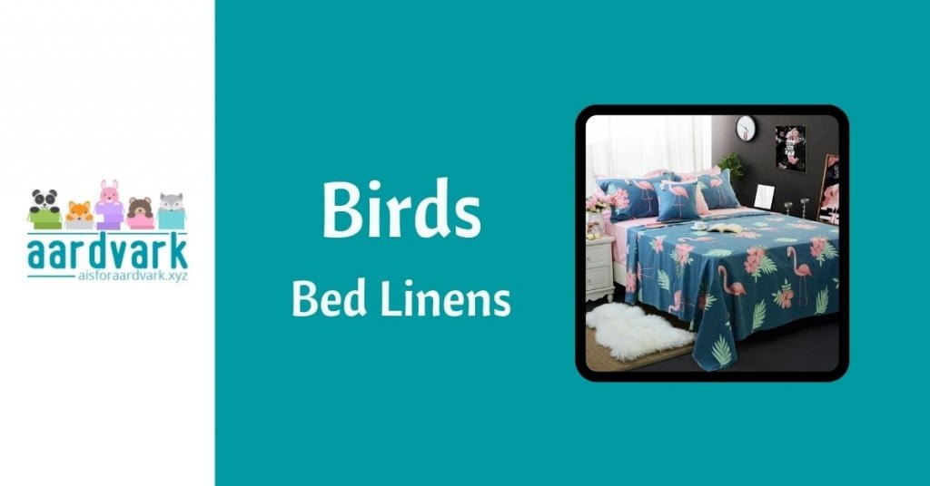 bird bed linen