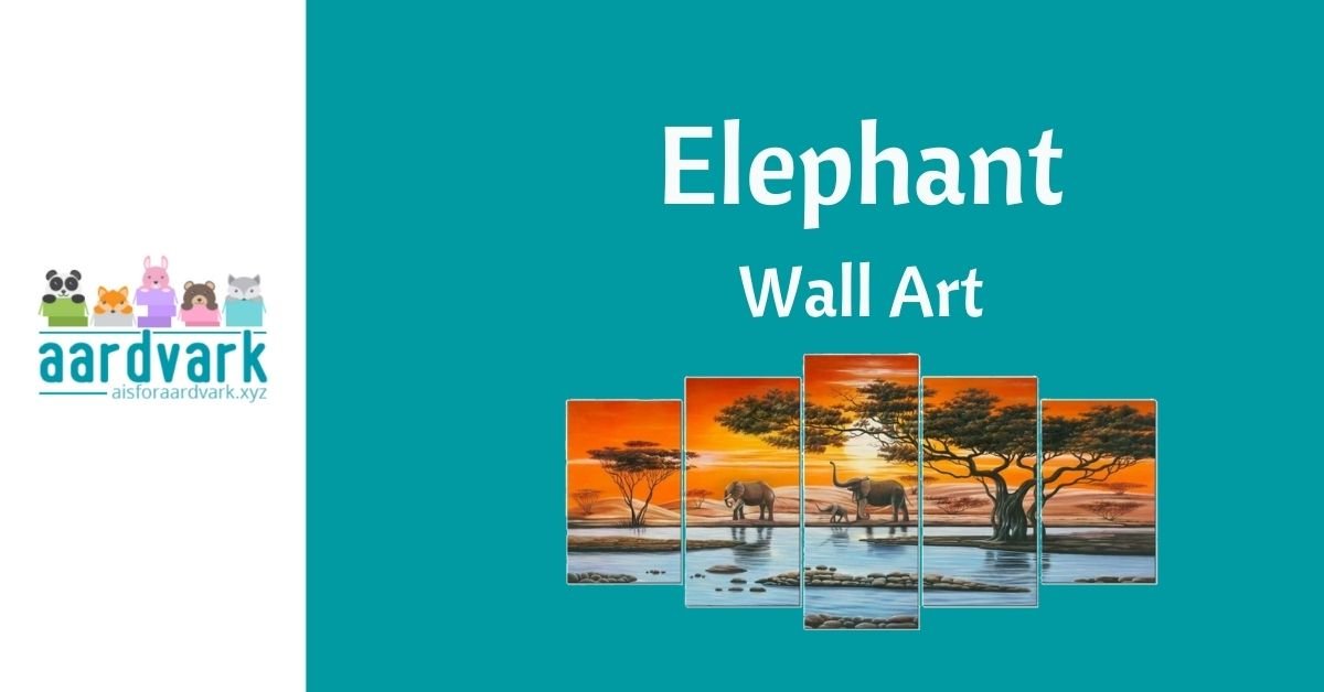 elephant wall art