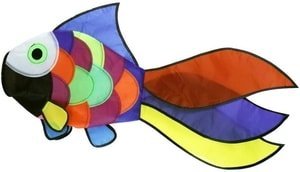 colorful rainbow fish windsock