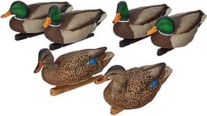 set of 6 mallard decoys