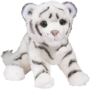 silky the white tiger stuffed toy