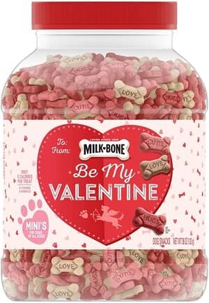 milkbone valentines dog treats